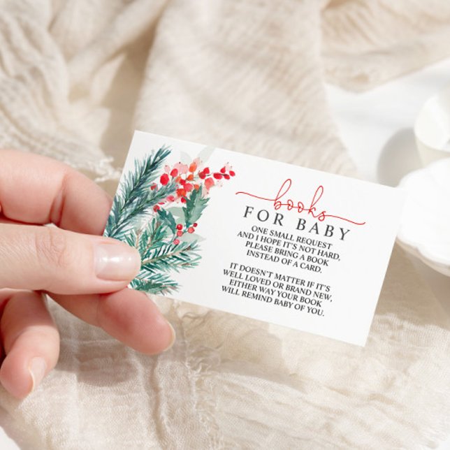 Weihnachts-Baby-Duschbuch für Babybriefe Begleitkarte (Von Creator hochgeladen)