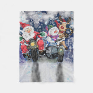 Weihnachts-Baby-Flanelldecke Fleecedecke