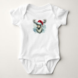 Weihnachts Baby Jersey Bodysuit:D Baby Strampler