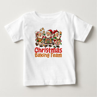 Weihnachts-Backteam Baby T-shirt