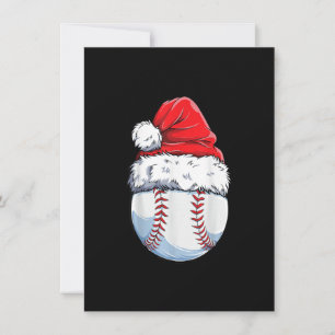 Weihnachts-Baseball-Weihnachtsmannmütze Xmas Boys  Einladung