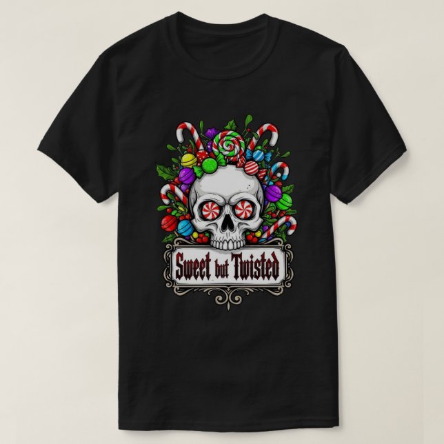 Weihnachts-Basic-Dark-T-Shirt T-Shirt (Design vorne)