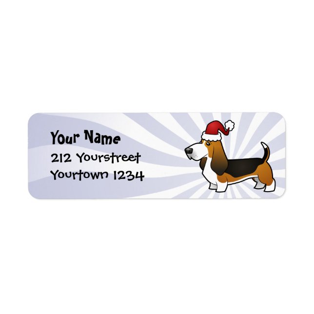Weihnachts-Basset-Hound (Vorne)