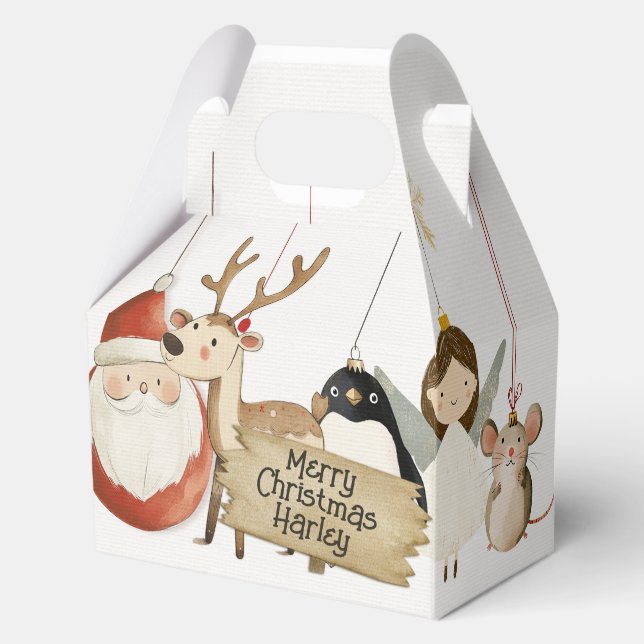 Weihnachts Bauble Party Boxen - Perfekt für Weihna Geschenkschachtel (Vorderseite)