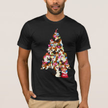 Weihnachts-Beagle Hund Welpe Niedlich