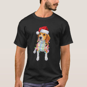 Weihnachts-Beagle Weihnachtslicht Weihnachtsweihe T-Shirt