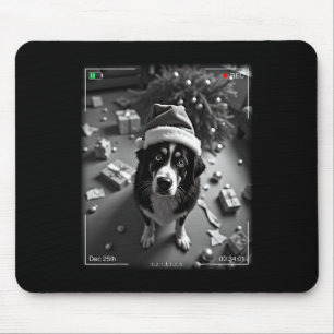 Weihnachts-Berner Sennenhund auf Kamera erwischt Mousepad