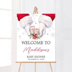 Weihnachts-Bestes Geschenk Kinderdusche Willkommen Poster