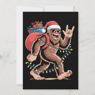 Weihnachts-Bigfoot Sasquatch Weihnachten Weihnacht