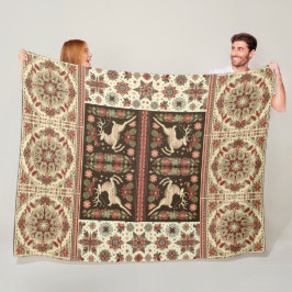 Weihnachts-Blanket-Design Fleecedecke