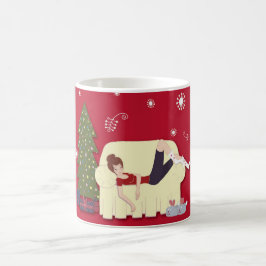 Weihnachts-Bliss-Tasse Kaffeetasse