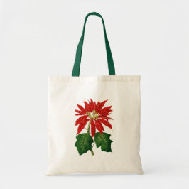 Weihnachts-Blume Tragetasche