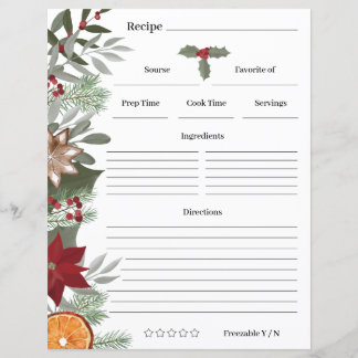 Weihnachts-Blumenzitat
