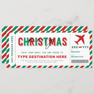 Weihnachts-Boarding-Gutschein