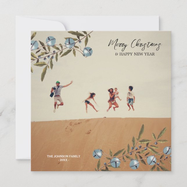 Weihnachts-Botanische Glocken-Foto (Vorderseite)