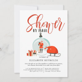 Weihnachts-Brautparty per Post Einladung