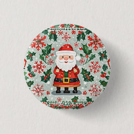 Weihnachts-Button-Abzeichen Button