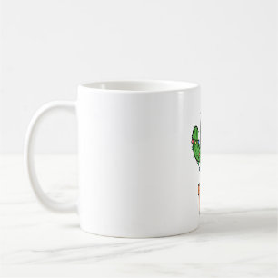 Weihnachts-Cactus-Lichter Lustige Feiertagskunst Kaffeetasse