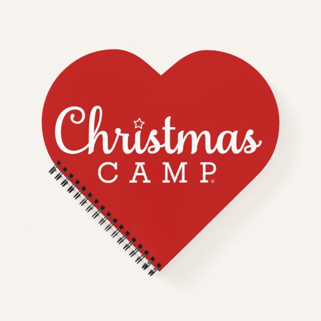 Weihnachts Camp Holiday Journal Notizbuch (Vorderseite)