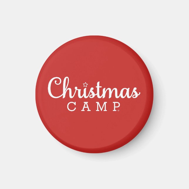 Weihnachts-Camp Holiday Magnet (Vorne)