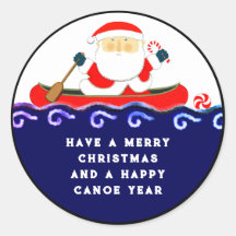 Weihnachts-Camping Canoe