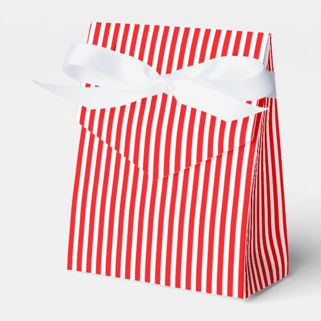 Weihnachts Candy Cane in Christmas Red Geschenkschachtel (Vorderseite)