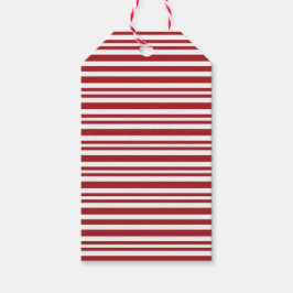 Weihnachts-Candy-Cane-Streifen Geschenkanhänger