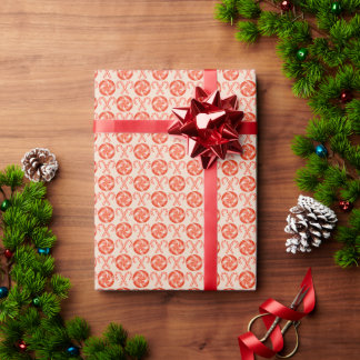 Weihnachts-Candy Canes und Peppermint Candy Patter Geschenkpapier