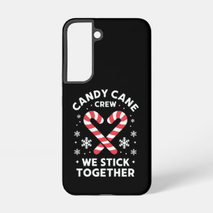 Weihnachts Candy Heart Wir kleben zusammen Samsung Galaxy Hülle