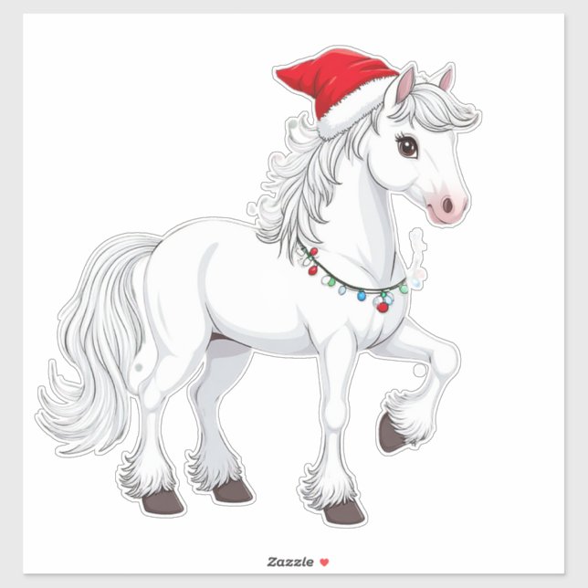 Weihnachts-Cartoon Aufkleber (Blatt)