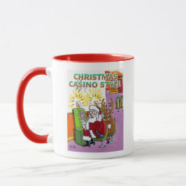 Weihnachts-Casino Rote Kombinationsmethode Tasse
