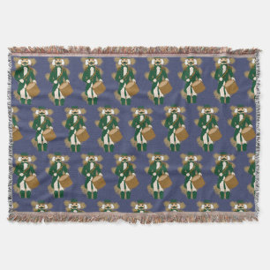 Weihnachts-Casse-Noisette Marineblau Decke