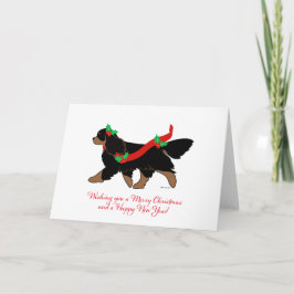 Weihnachts-Cavalier Feiertagskarte
