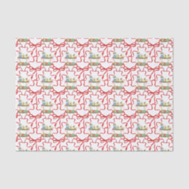 Weihnachts-Champagner-Bar Seidenpapier