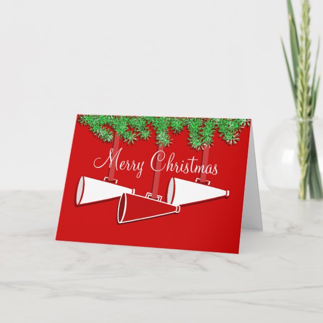 Weihnachts-Cheerkarte Feiertagskarte (Vorderseite)