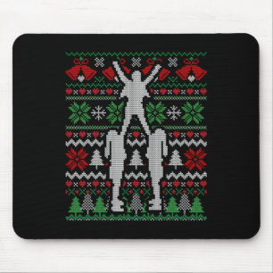 Weihnachts-Cheerleader-Geschenk Mousepad