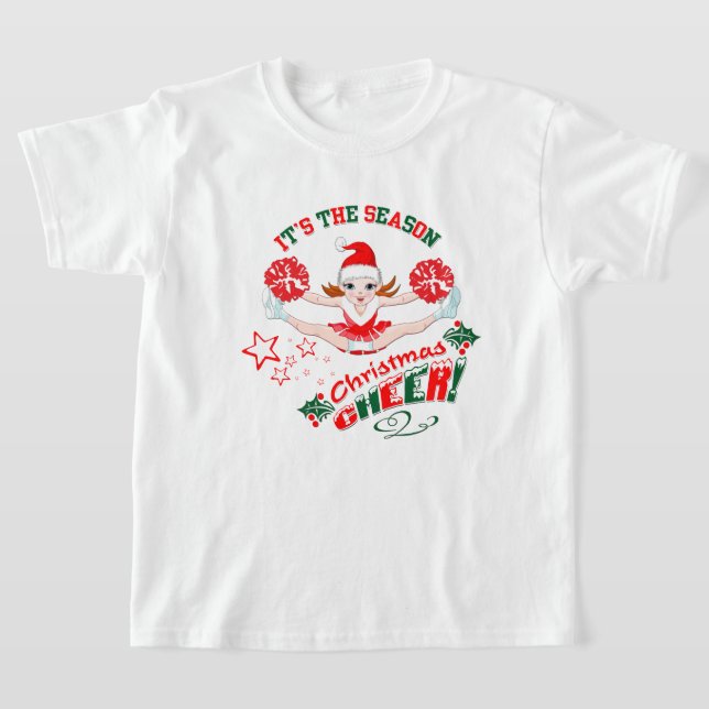Weihnachts-Cheerleader T-Shirt (Ablage )
