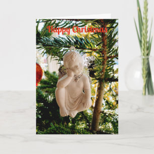 Weihnachts-Cherubim-Karte Karte