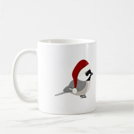 Weihnachts-Chickadee Kaffeetasse