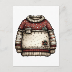 Weihnachts-ClipArt-Sammlung Teddybär Postkarte