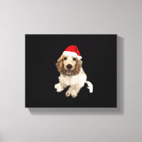Weihnachts-Cocker-Spaniel (Weiß) Essential T-Shirt