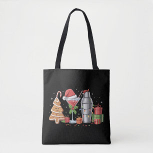 Weihnachts-Cocktail Espresso Martini Trinkparty Tasche