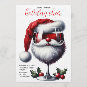 Weihnachts-Cocktailparty-Einladung Einladung