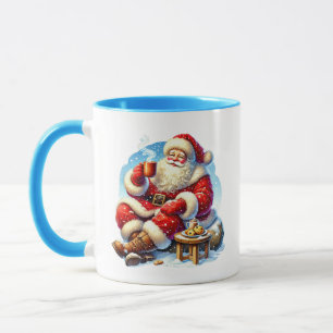 Weihnachts-Cocoa-Weihnachtsfeier Tasse