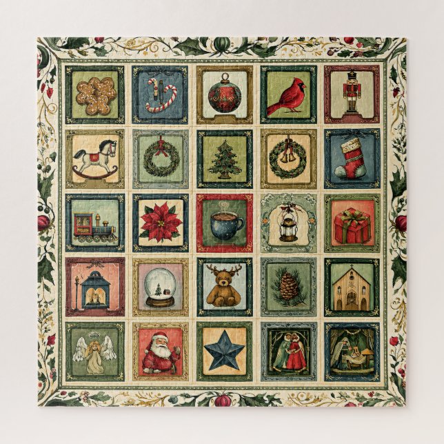 Weihnachts-Collage (Vertikal)