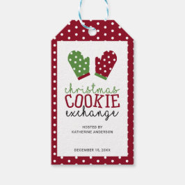 Weihnachts-Cookie Exchange Party Feiertage Oven Mi Geschenkanhänger