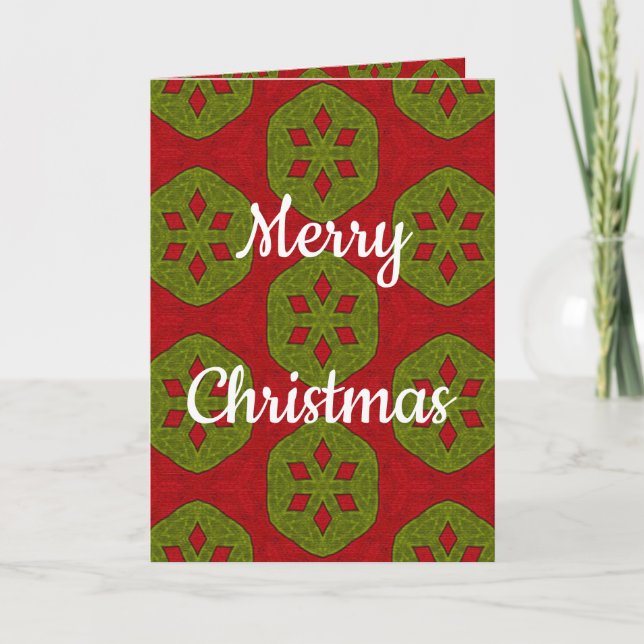 Weihnachts-Cookie-Weihnachtskarte Feiertagskarte (Vorderseite)