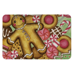 Weihnachts-Cookies-Magnet Magnet