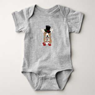 Weihnachts-Corgi-Baby-Body Baby Strampler
