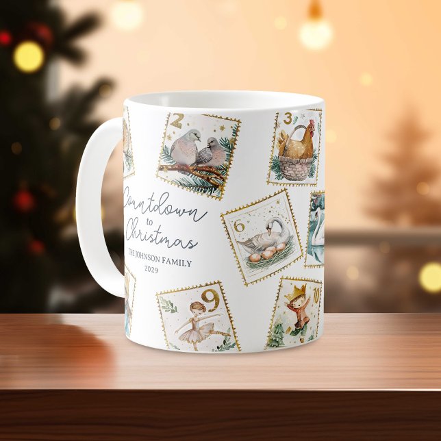 Weihnachts-Countdown Kaffeetasse (Von Creator hochgeladen)